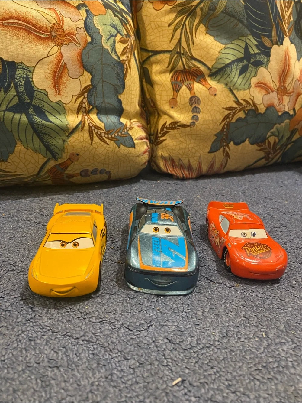 Cars Die-Cast Toy Car - Yellow/Blue/Orange Assortment